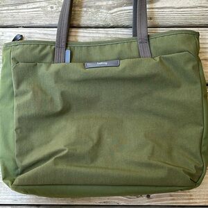 Bellroy tote and Bellroy tech pouch